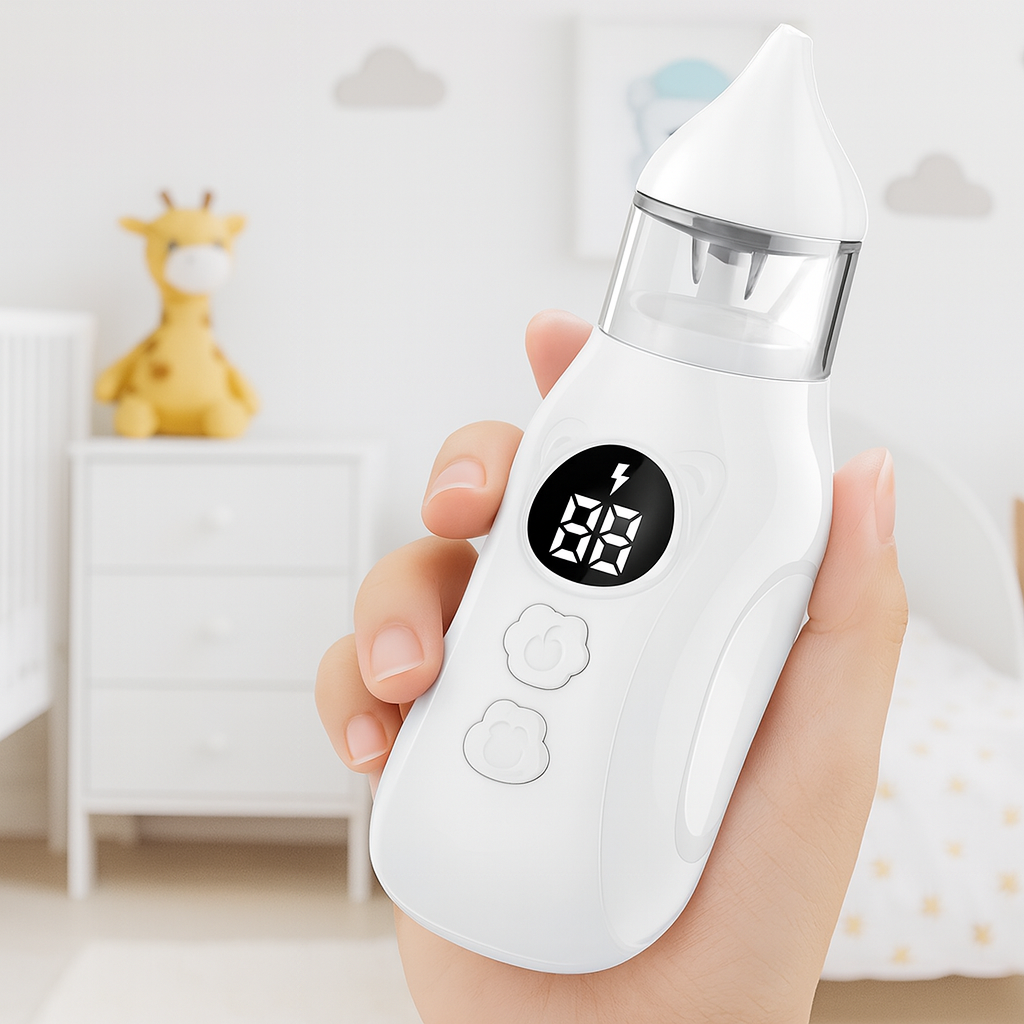 BabyCare™ – Aspiratore Nasale Elettrico (9 Livelli Regolabili)